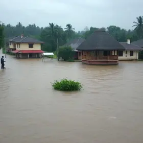 chuva forte em Itatiba