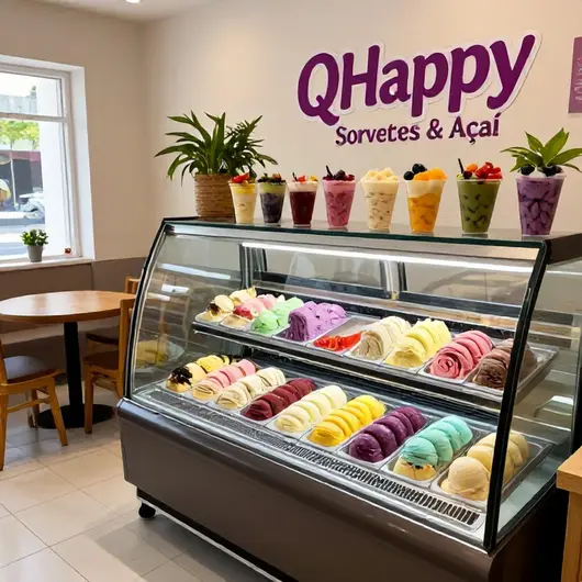Descubra o Sabor do QHappy Sorvetes & Açaí