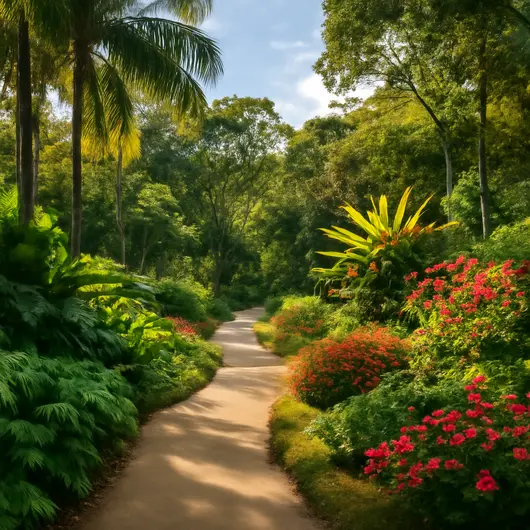 Explore o Jardim Botânico