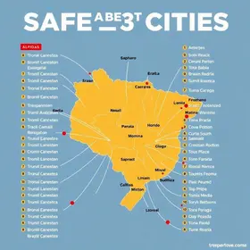 RMC tem duas cidades entre as vinte mais seguras do Brasil