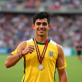 Paulo Guerra conquista dois títulos no atletismo Paulo Guerra conquista dois títulos no atletismo