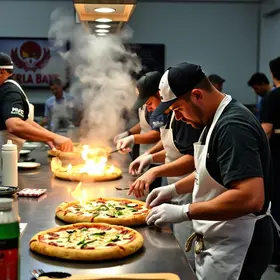 pizzaiolos de Ubatuba